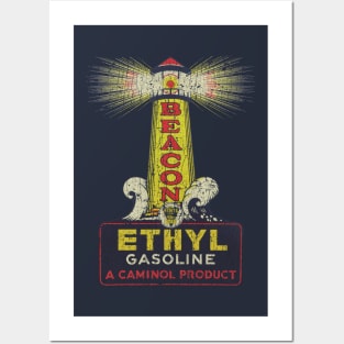 Beacon Ethyl Gasoline 1942 Posters and Art